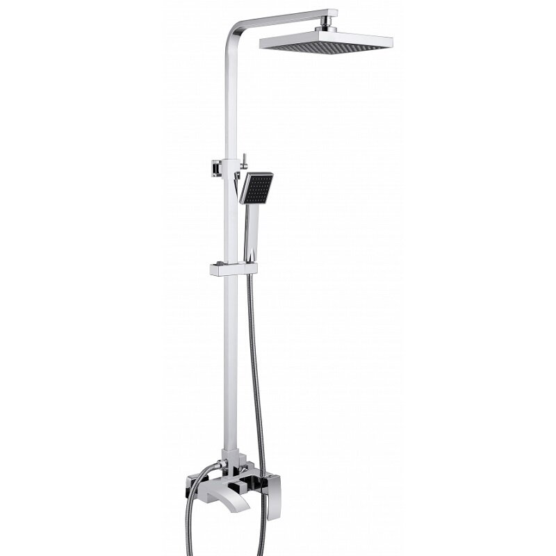Изображение товара Душевая система Abber Wasserfall AF8616, излив, верхний душ, душевая лейка, хром