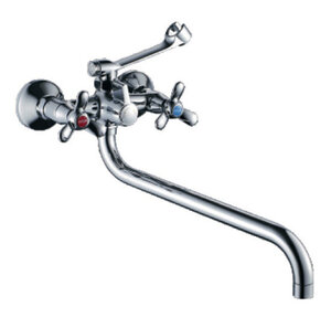 Изображение товара Смеситель для ванны и душа Cron, с душевым гарнитуром, хром, CN2612-2