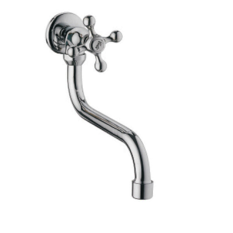 Изображение товара Кран для кухонной мойки Cron CN4808 хром управляемый вентилем