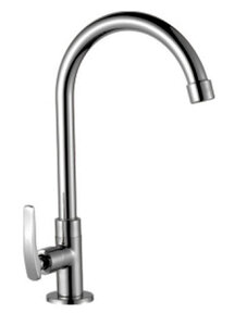 Изображение товара Кран для холодной воды для кухонной мойки Cron, хром, CN4185