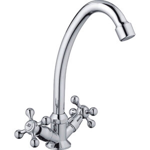 Изображение товара Смеситель для кухонной мойки Cron, хром, CN4008-K