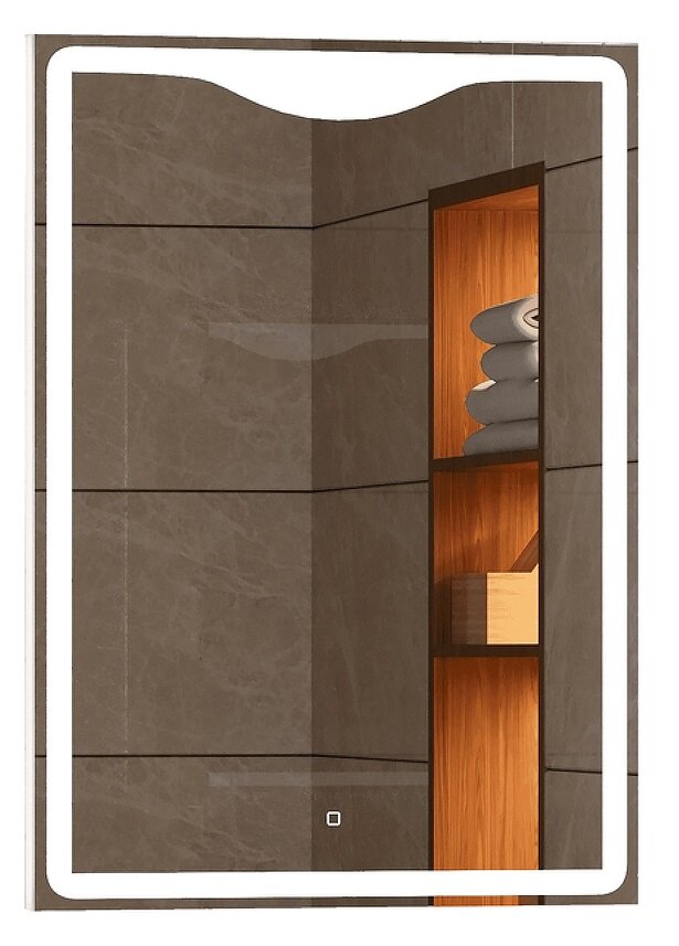 Изображение товара Зеркало Континент Amaze ЗЛП452 Led 80 см с подсветкой