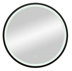 Изображение товара Зеркало Континент Style Black Led D60 см, с подсветкой, черный, ЗЛП1016
