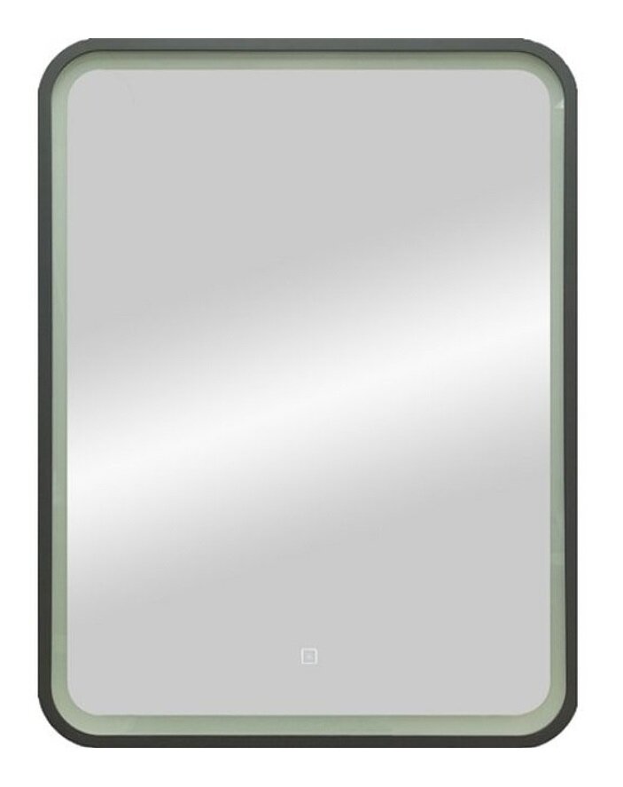 Изображение товара Зеркало Континент Enjoy Black Led 60 см с подсветкой, подвесное, черное