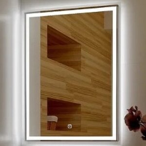 Изображение товара Зеркало Континент Fancy ЗЛП1073 Led 60 см, с подсветкой, белый