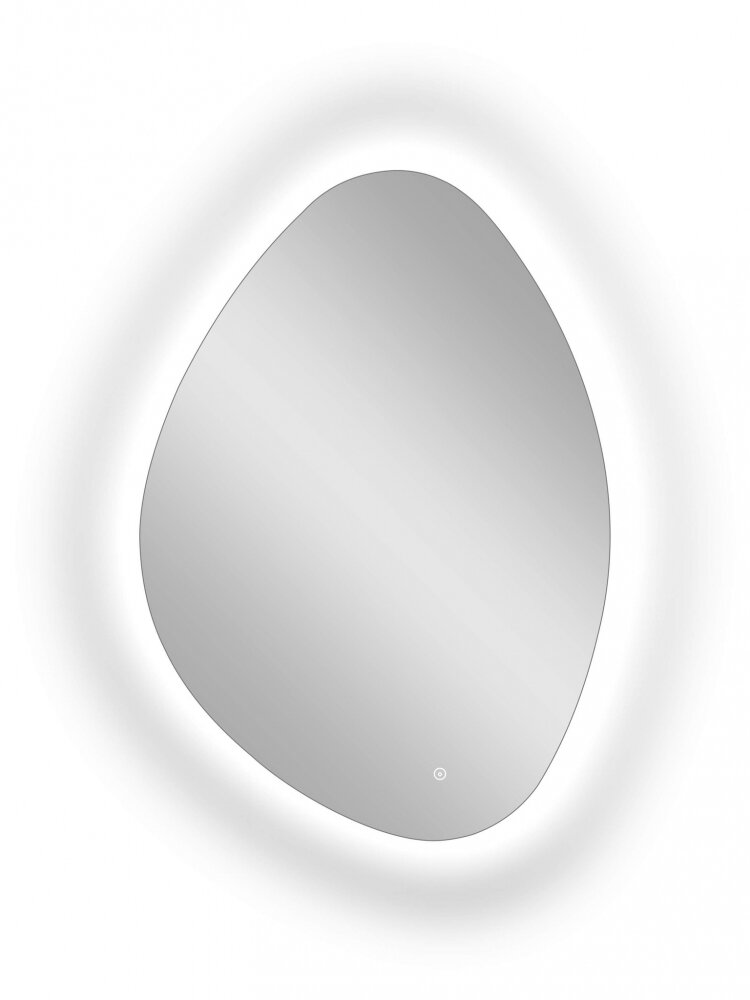 Изображение товара Зеркало с LED подсветкой и сенсорным выключателем 70 см Континент Alma ЗЛП613