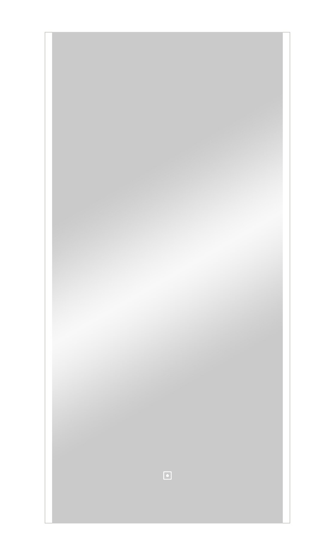 Изображение товара Зеркало Континент ЗЛП618 LED 60x110 см с подсветкой сенсорное Изображение товара Зеркало Континент ЗЛП618 LED 60x110 см с подсветкой сенсорное