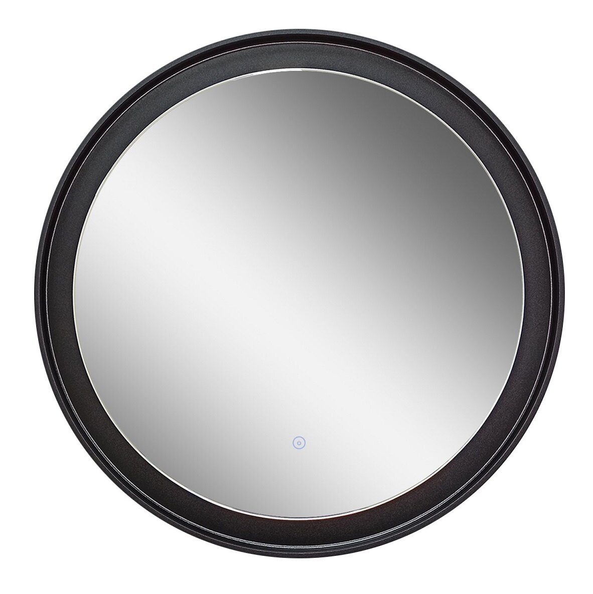Изображение товара Зеркало Континент Planet Black Led D70 см с подсветкой бесконтактным сенсором