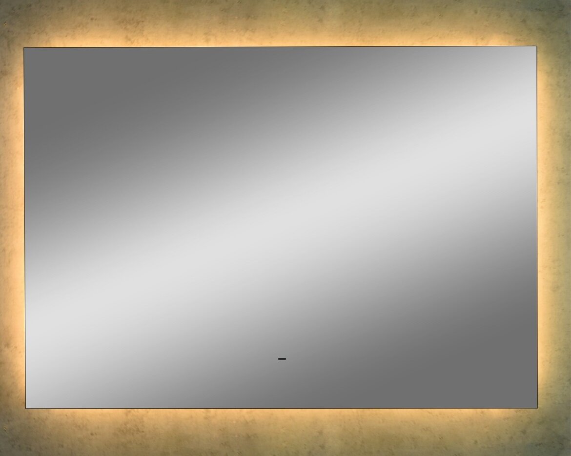 Изображение товара Зеркало Kontinent Trezhe Led 100 см c подсветкой и сенсором ЗЛП316