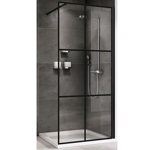 Изображение товара Душевая стенка Abber Immer Offen 90 см со свободным входом и стеклом 6 мм