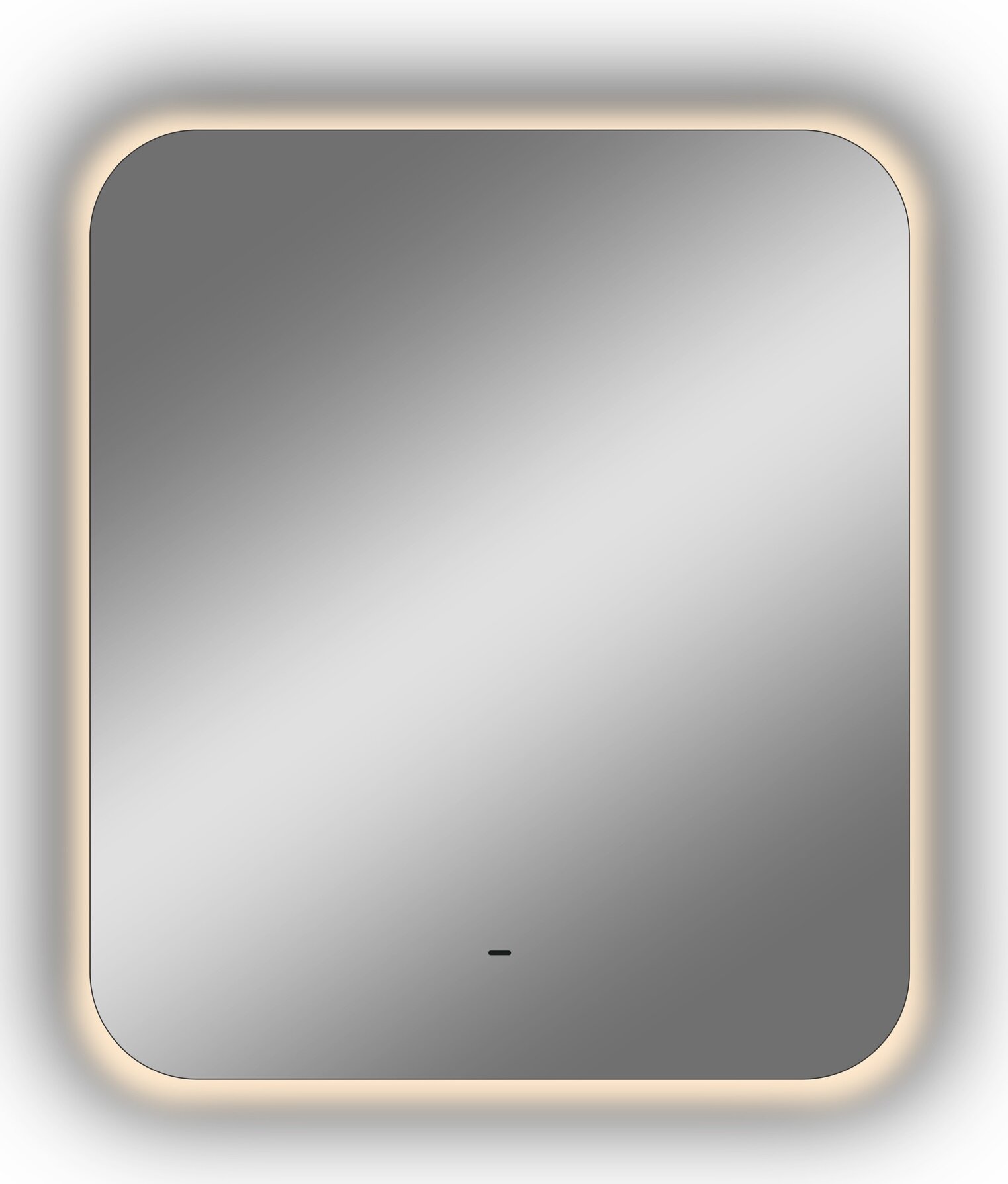 Изображение товара Зеркало Континент Burzhe Led 60 см, с теплой подсветкой, бесконтактный сенсор, ЗЛП320