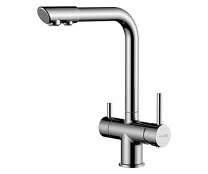Изображение товара Смеситель для кухонной мойки WasserKRAFT с подключением фильтра питьевой воды хром A8317