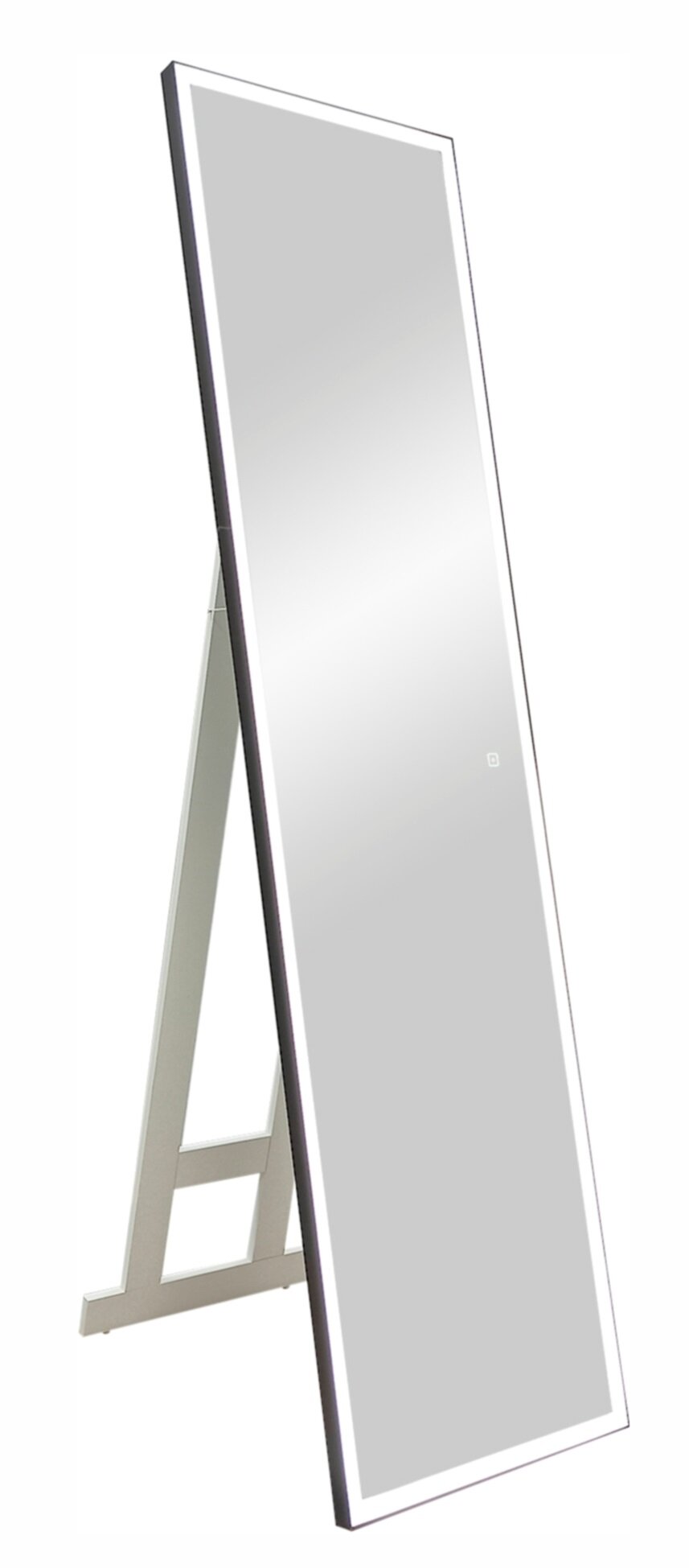 Изображение товара Зеркало гримерное Континент Tower Led 45 см, с подсветкой, черный, ЗЛП1095