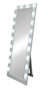 Изображение товара Зеркало гримерное Континент Vanity ЗГП45 60х175 см с подсветкой напольное белое