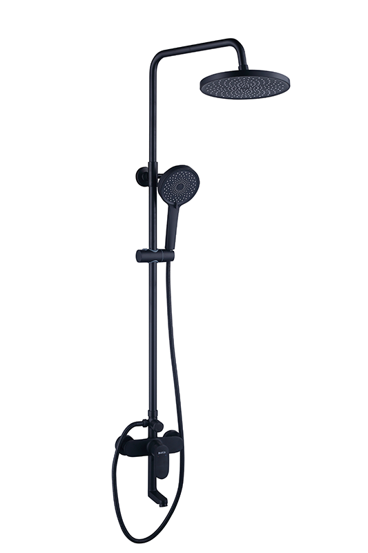 Изображение товара Душевая система Bond с круглым верхним душем 24 см и трёхрежимным ручным душем