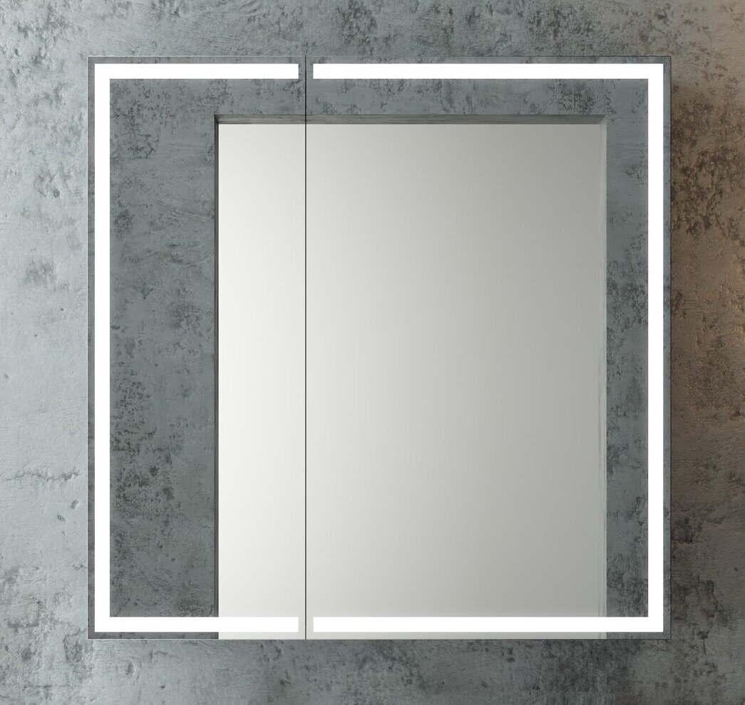 Изображение товара Зеркальный шкаф Континент Mirror Box 80 см с подсветкой и датчиком движения