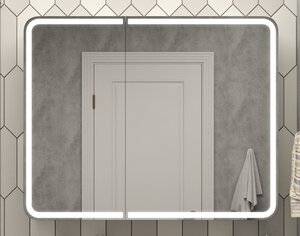 Изображение товара Зеркальный шкаф Континент Elliott 100 см с подсветкой, датчик движения, МВК031