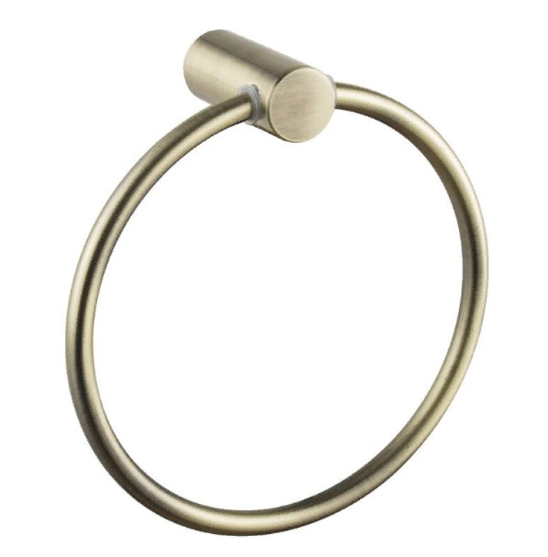 Изображение товара Полотенцедержатель Haiba бронза 16х6х16.8 см настенный для ванной комнаты