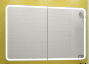 Изображение товара Зеркальный шкаф Континент Avenue 120 см с подсветкой, датчик движения, МВК001