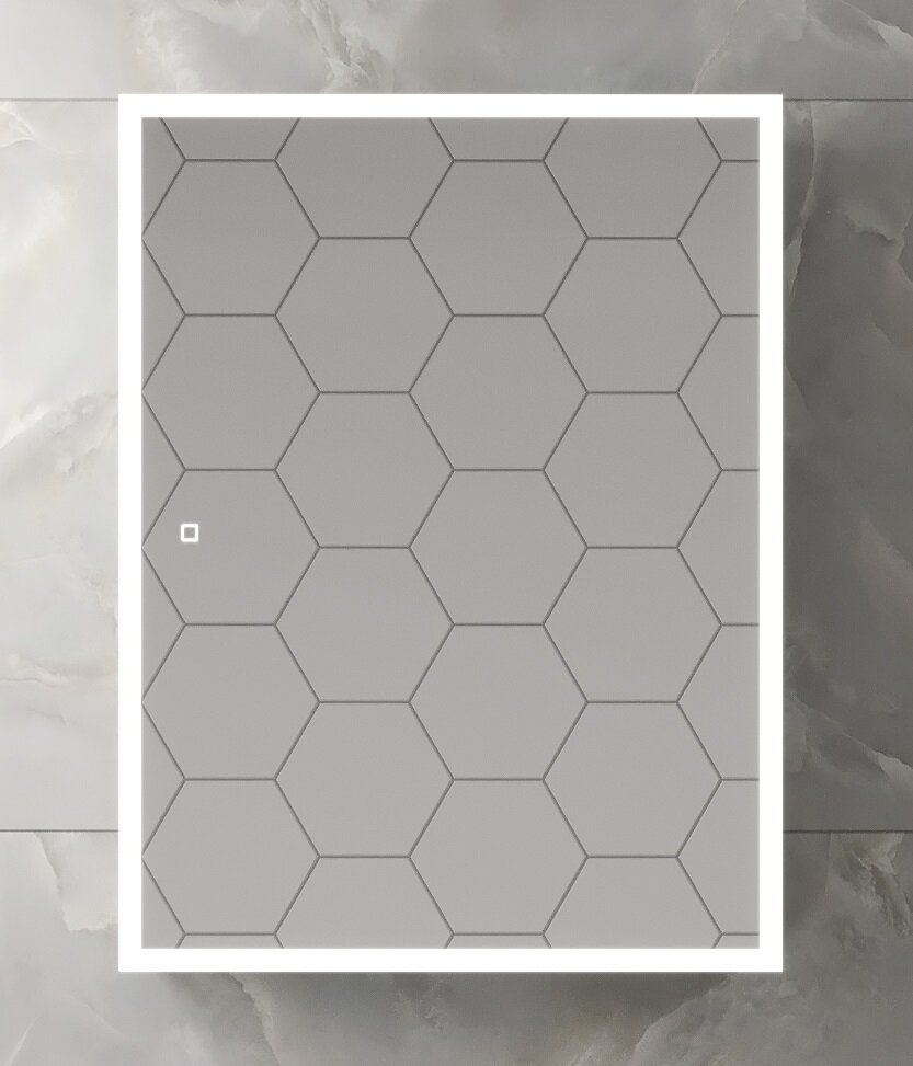 Изображение товара Зеркальный шкаф Континент Reflex 60 см с подсветкой подвесной Россия