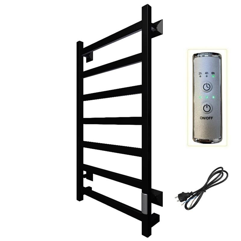 Изображение товара Полотенцесушитель электрический Тругор Пэк сп серия 20 80х40, ширина 40 см, высота 80 см, черный