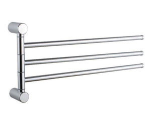 Изображение товара Полотенцедержатель тройной Haiba HB8413 из нержавеющей стали поворотный настенный