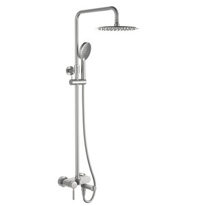 Изображение товара Душевая система WasserKRAFT Wern 4200 A14201, с изливом, цвет никель