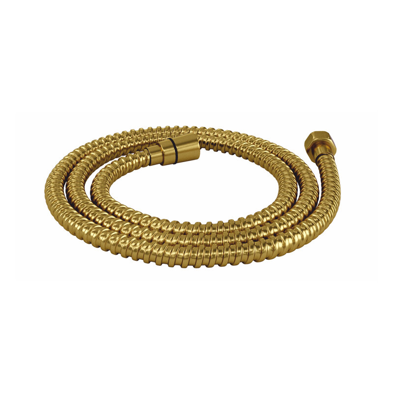 Изображение товара Душевой шланг WasserKRAFT 120 см с PVD-покрытием матовое золото