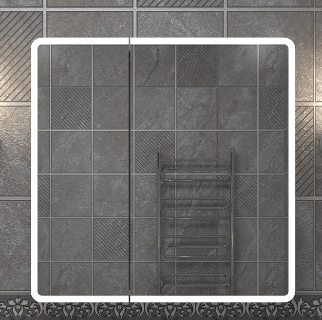 Изображение товара Зеркальный шкаф Континент Emotion 80 см с подсветкой, датчик движения, МВК030