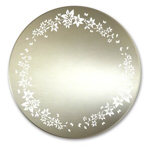 Изображение товара Зеркало Континент Флорис Люкс D 64.5 см, с подсветкой, белый, ЗЛП159