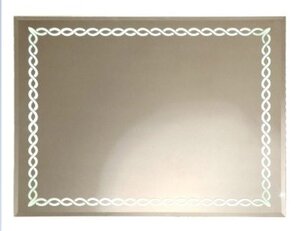 Изображение товара Зеркало Континент Прованс Люкс с подсветкой 92 см, белый