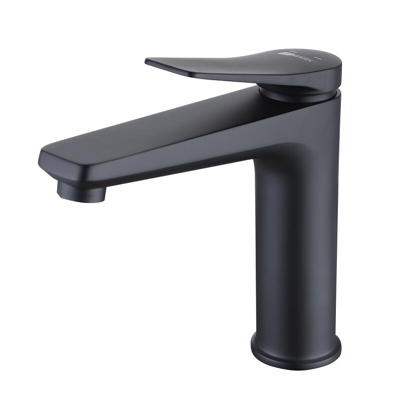 Изображение товара Смеситель для раковины Lemark Bronx LM3737BL, с донным клапаном, черный