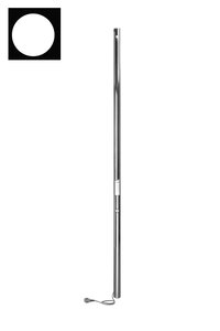 Изображение товара Электрический полотенцесушитель Indigo Style 1200х32 мм нержавеющая сталь белый матовый