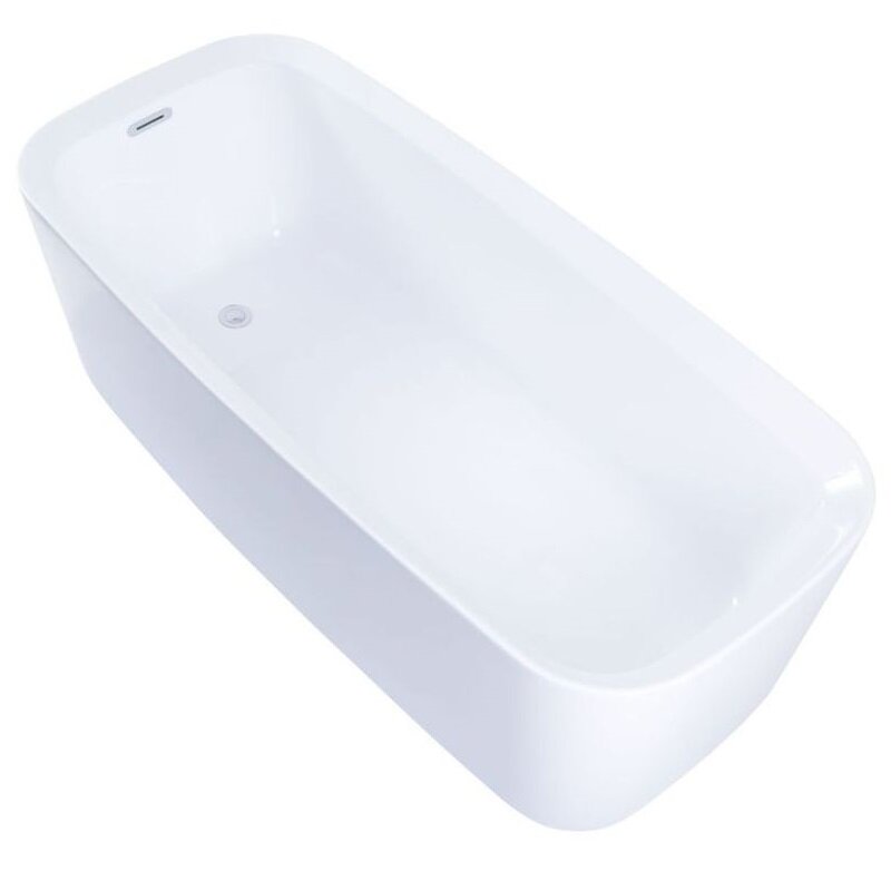 Изображение товара Ванна акриловая Allen Brau Infinity 3, 170 х 78 см, слив-перелив в комплекте, белая, 2.21003.20