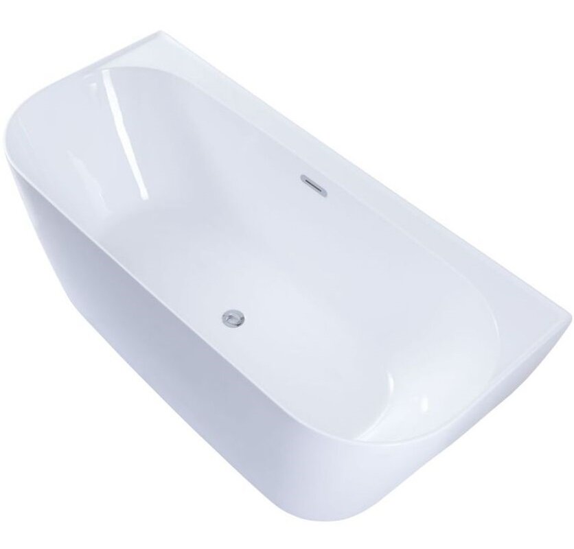 Изображение товара Акриловая ванна Allen Brau Priority 3 170x78 см с сливом, белая