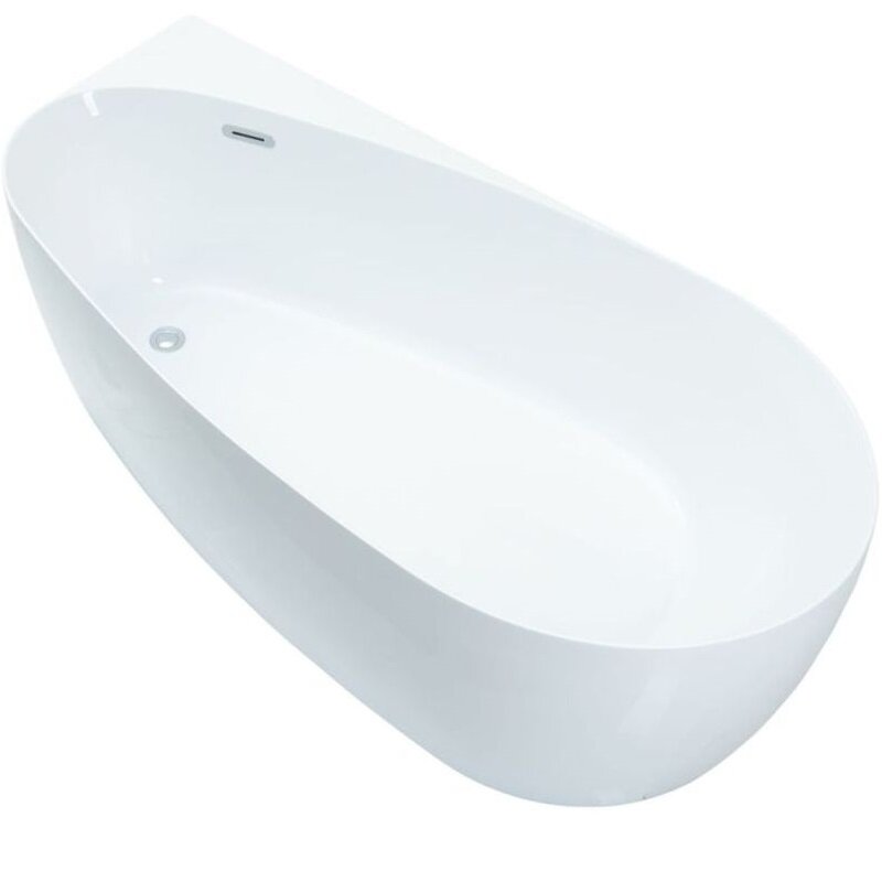 Изображение товара Акриловая ванна Allen Brau Priority 2 170х80 см с сливом белая