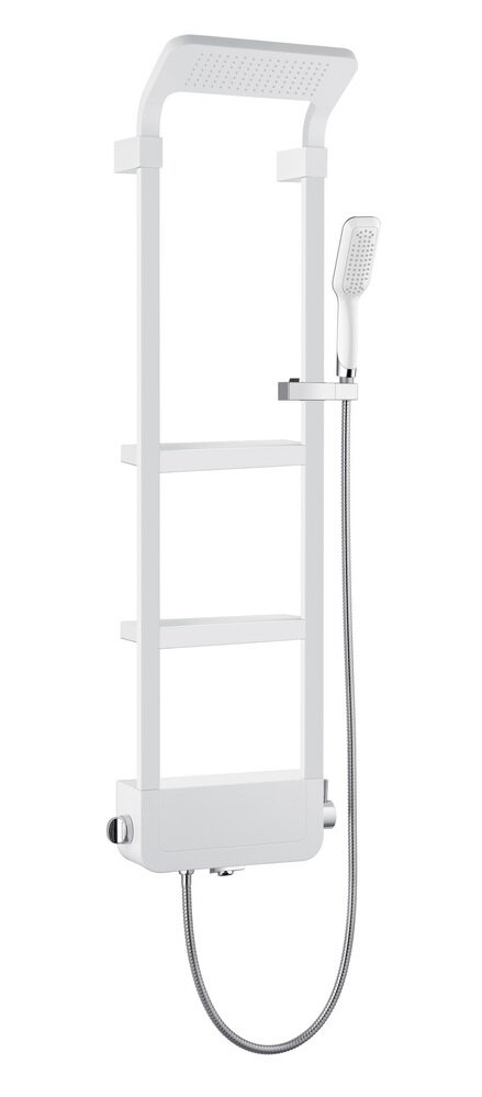 Изображение товара Душевая панель Black & White Seasons W1210 снежный белый 40.5x130 см