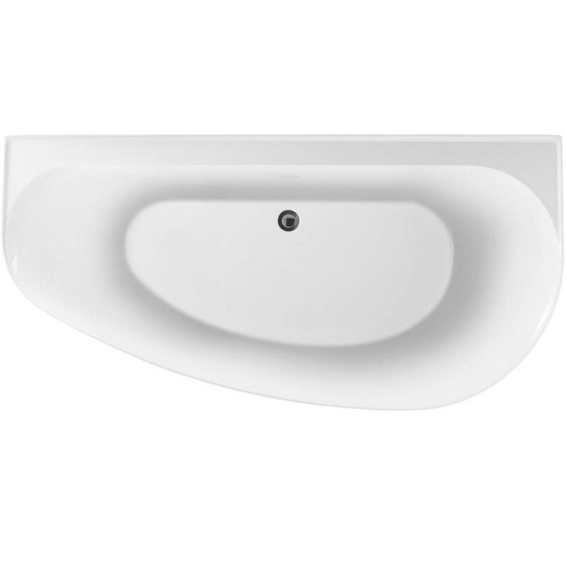 Изображение товара Акриловая ванна Allen Brau Priority 5 160x78 см с асимметричной формой, левосторонняя, белая матова