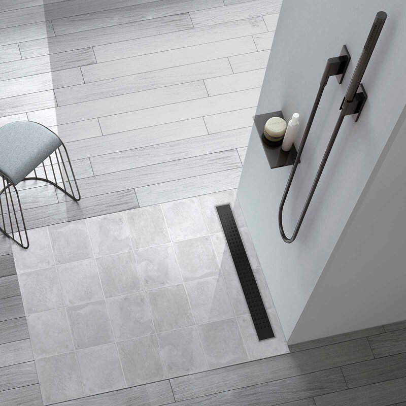 Изображение товара Душевой лоток Vincea Optima SAY.601.70.B.M.S.PITI, 70 см, черный матовый