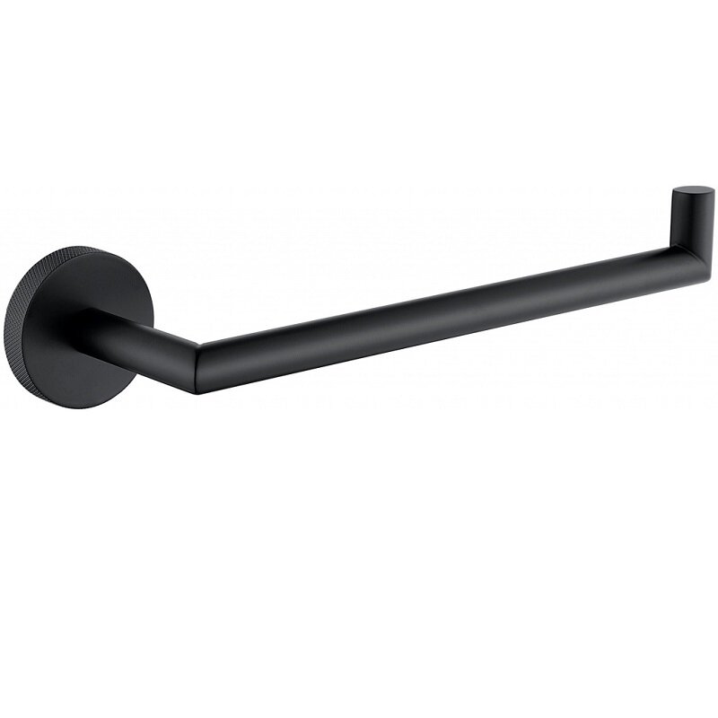 Изображение товара Полотенцедержатель Allen Brau Priority 24 см черный матовый латунь настенный