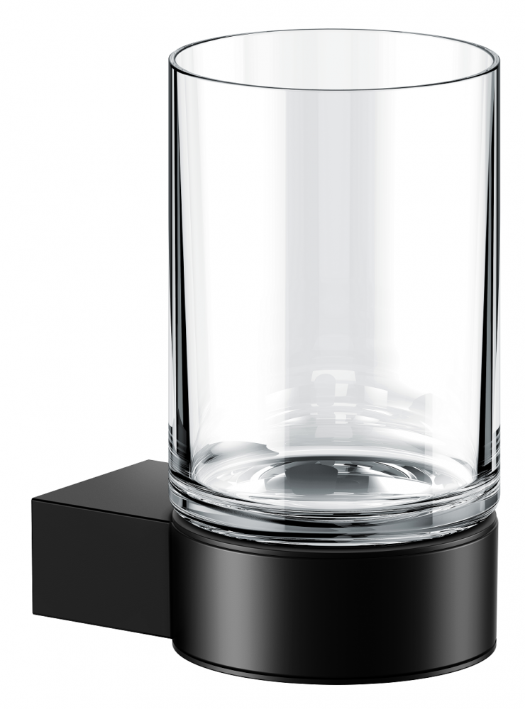 Изображение товара Стакан Keuco Plan Держатель с хрустальным стаканом и настенным монтажом