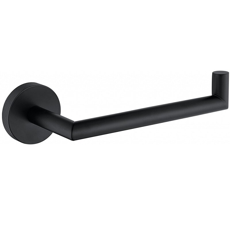 Изображение товара Держатель туалетной бумаги Allen Brau Priority черный матовый настенный латунь Германия