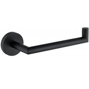 Изображение товара Держатель туалетной бумаги Allen Brau Priority черный матовый настенный латунь Германия