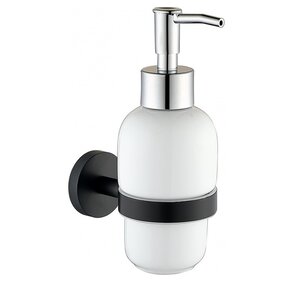 Изображение товара Дозатор Allen Brau Priority настенный с керамической колбой и латунным корпусом