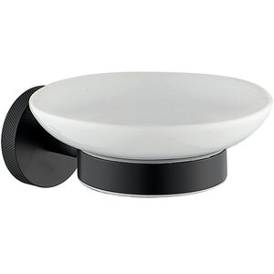 Изображение товара Мыльница керамическая Allen Brau Priority 6.31005-31, цвет держателя черный матовый