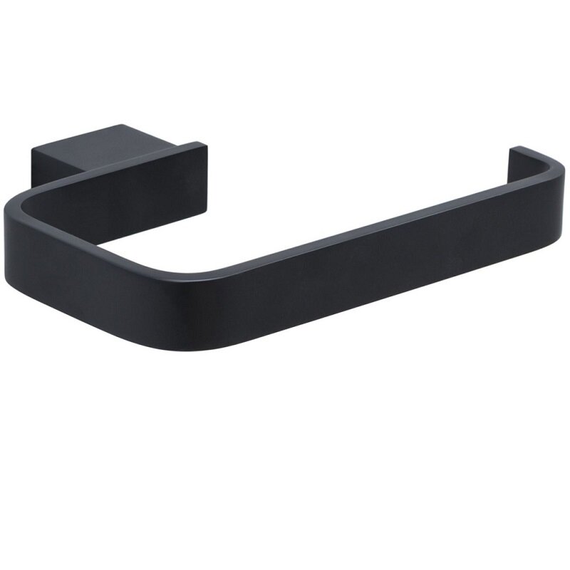 Изображение товара Держатель туалетной бумаги Allen Brau Infinity 22 см черный матовый настенный