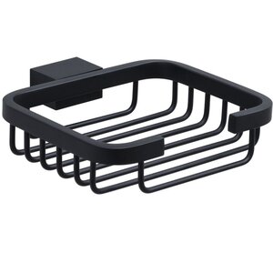 Изображение товара Мыльница металлическая Allen Brau Infinity 6.21005-31, настенная, цвет черный матовый