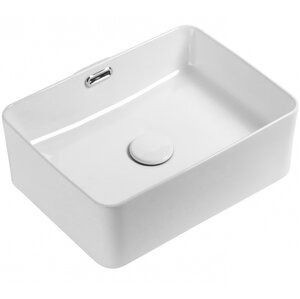 Изображение товара Раковина Allen Brau Fantasy 40 см накладная из керамики белая