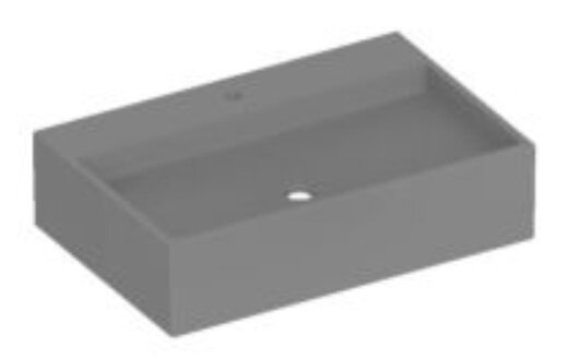 Изображение товара Раковина Keuco Edition 90 80 см c отверстием под смеситель и покрытием Clean Plus