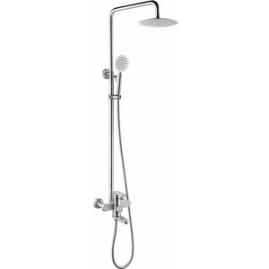 Изображение товара Душевая система Haiba, с изливом, хром, HB24806